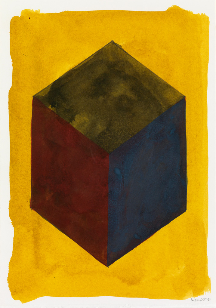 SOL LEWITT Cube.